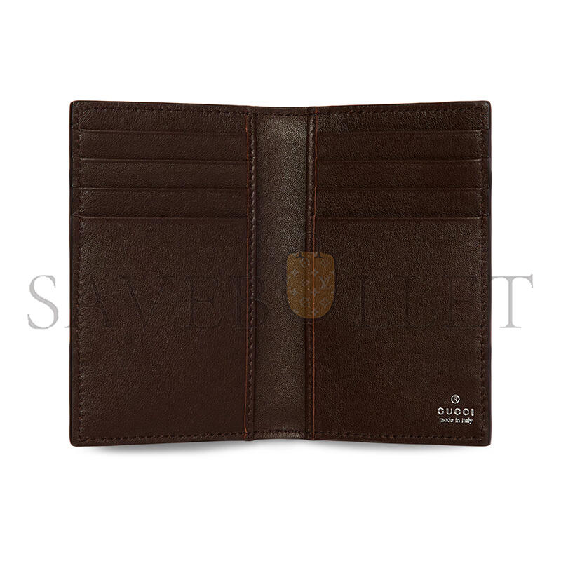 GUCCI LONG CARD CASE WITH HORSEBIT 846951 (12*7.5cm) GUCCI LONG CARD CASE WITH HORSEBIT 846951 (12*7.5cm)